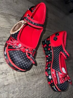 Hot Chocolate Design Chocolaticas Rockabilly Platform Mary Janes 6